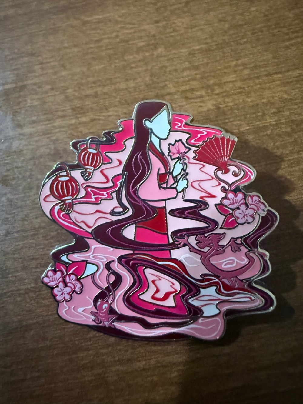 Mulan boxlunch pin